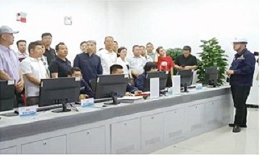 自治區(qū)人大常委會(huì)副主任李向東一行蒞臨新疆裕隆豐源氣體公司考察調(diào)研